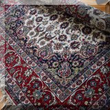 D39. Hand knotted Oriental rug. 